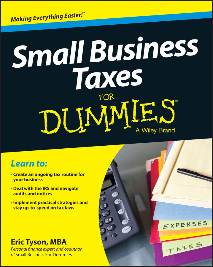 Обложка книги «Small Business Taxes For Dummies»