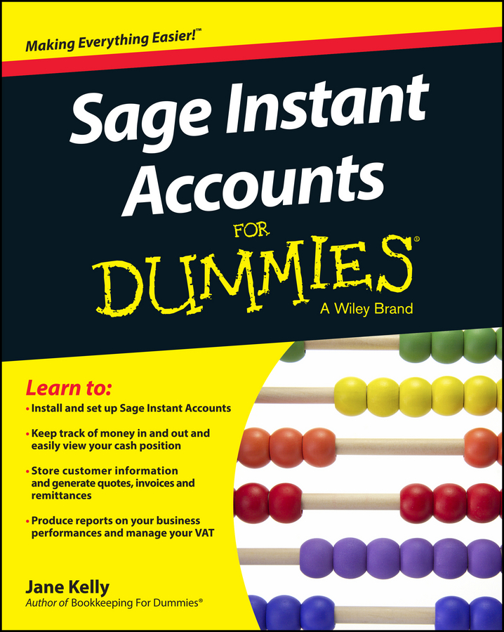 Обложка книги «Sage Instant Accounts For Dummies»