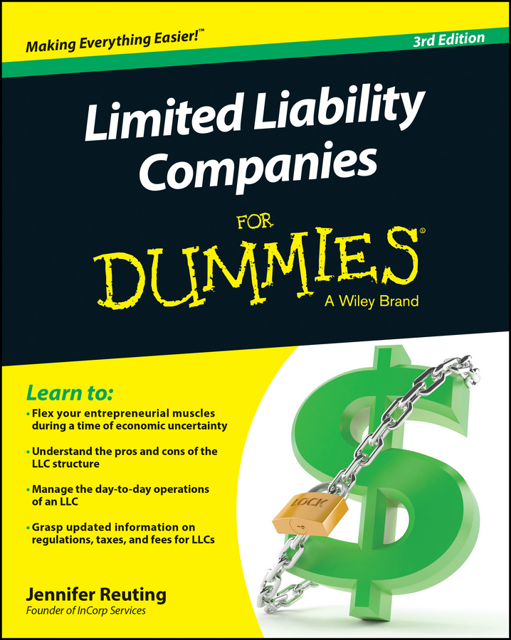 Обложка книги «Limited Liability Companies For Dummies»