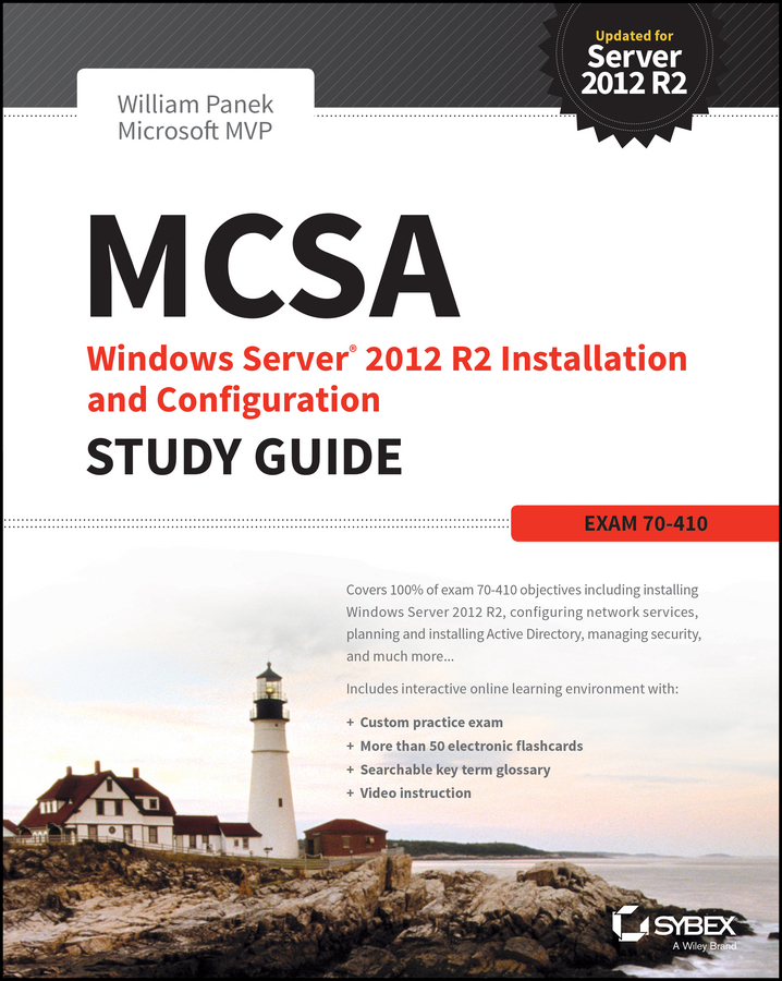 Обложка книги «MCSA Windows Server 2012 R2 Installation and Configuration Study Guide. Exam 70-410»