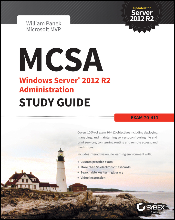 Обложка книги «MCSA Windows Server 2012 R2 Administration Study Guide. Exam 70-411»