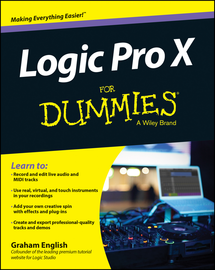 Обложка книги «Logic Pro X For Dummies»