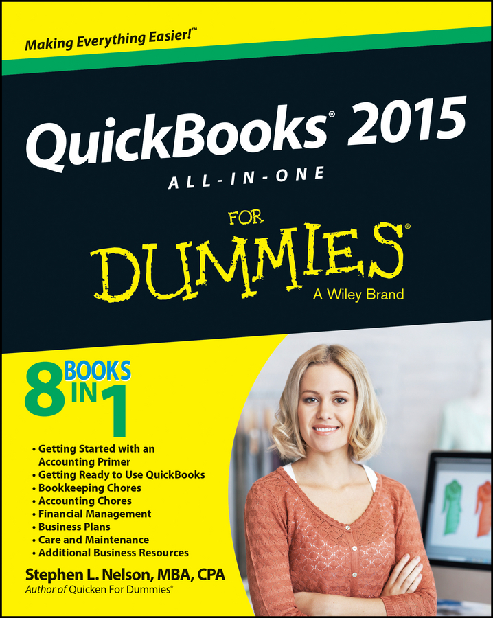 Обложка книги «QuickBooks 2015 All-in-One For Dummies»