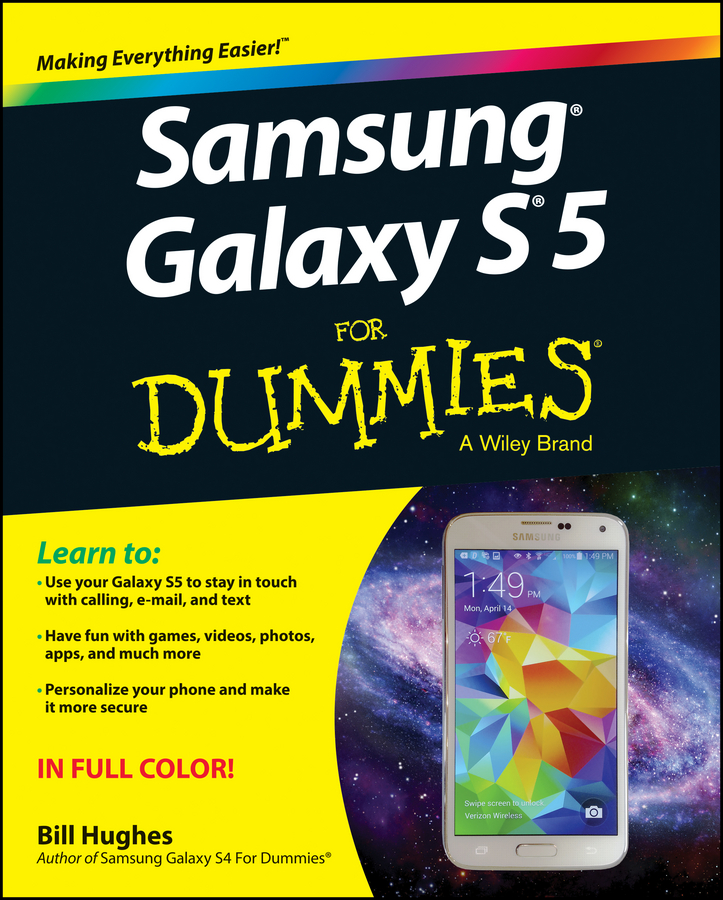 Обложка книги «Samsung Galaxy S5 For Dummies»