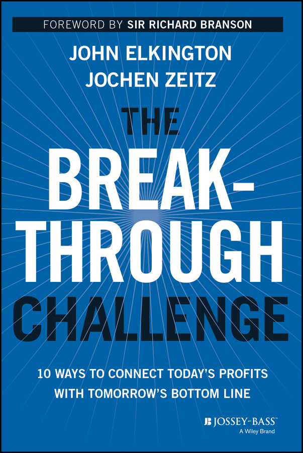 Обложка книги «The Breakthrough Challenge. 10 Ways to Connect Today's Profits With Tomorrow's Bottom Line»