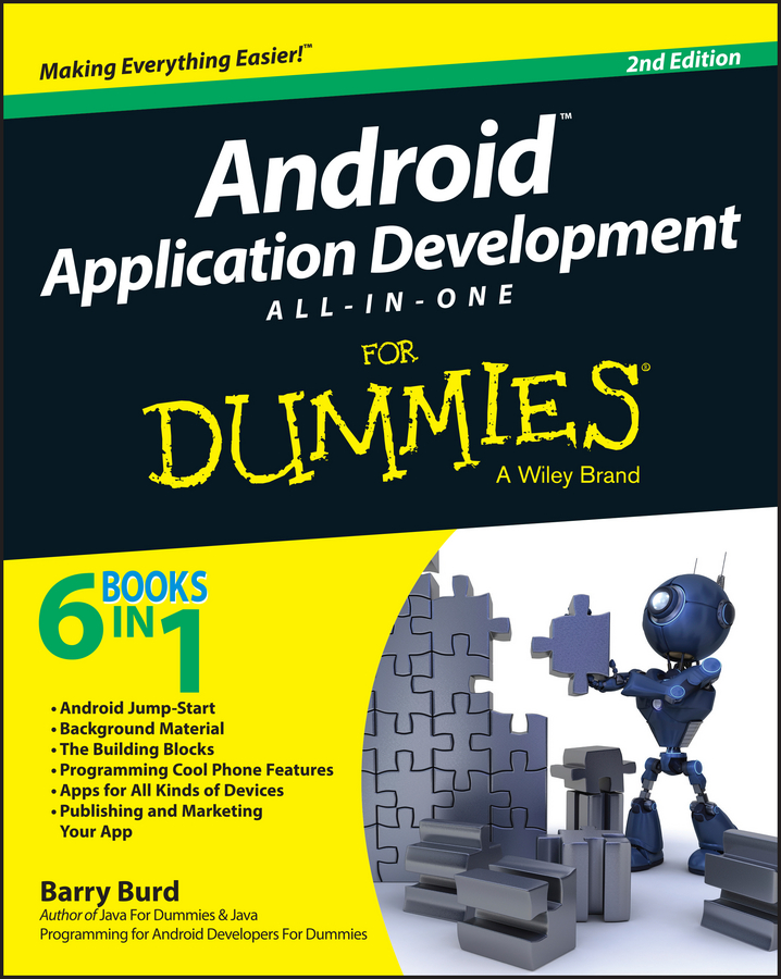 Обложка книги «Android Application Development All-in-One For Dummies»