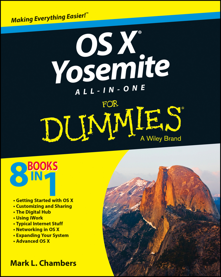 Обложка книги «OS X Yosemite All-in-One For Dummies»