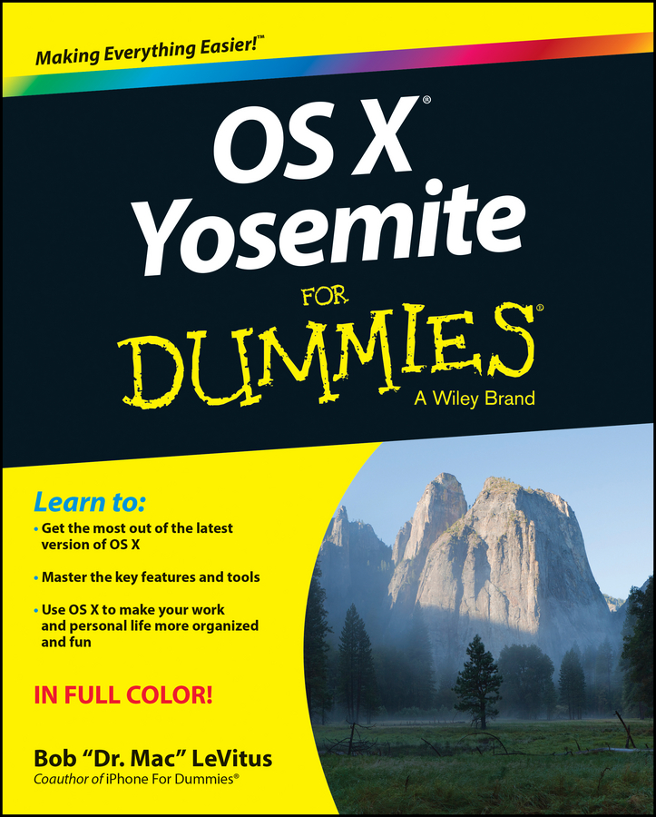 Обложка книги «OS X Yosemite For Dummies»