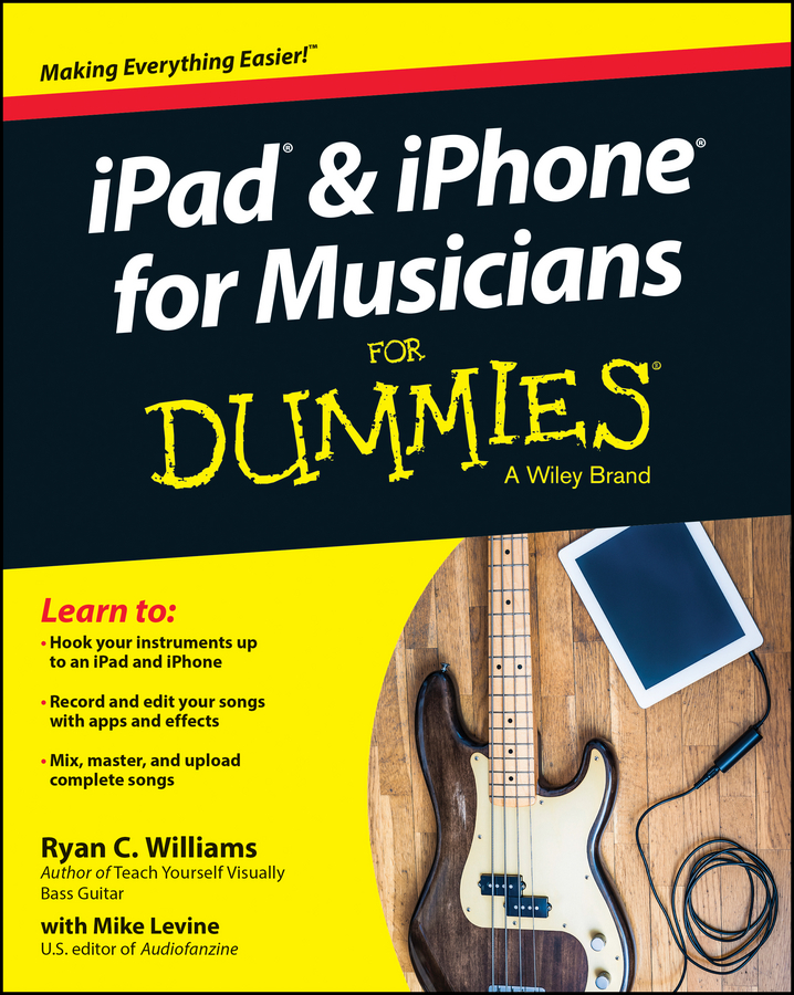 Обложка книги «iPad and iPhone For Musicians For Dummies»