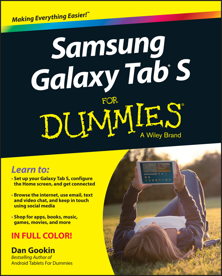 Обложка книги «Samsung Galaxy Tab S For Dummies»