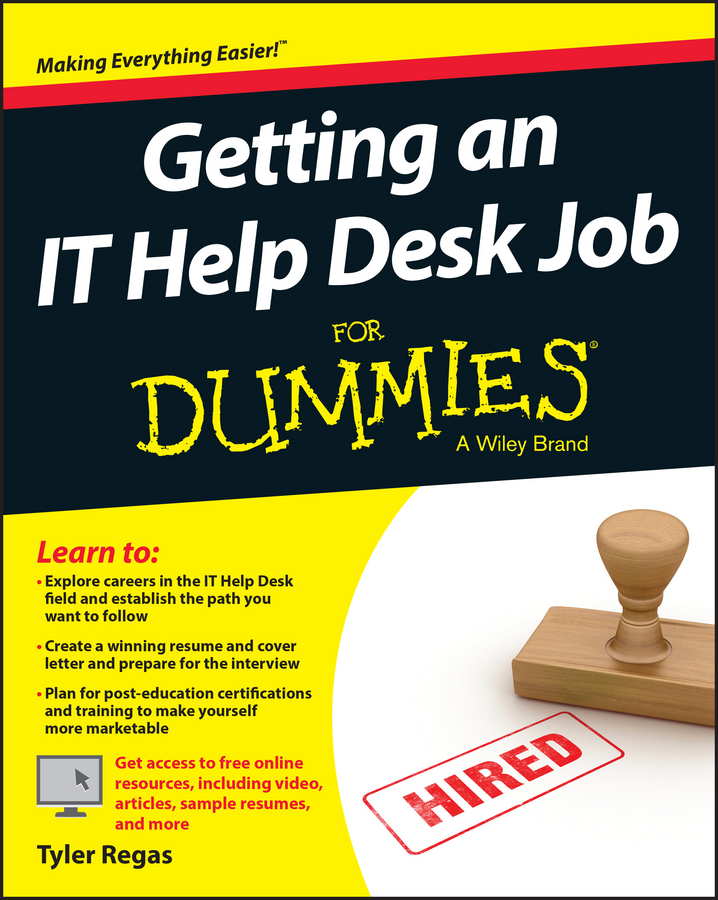 Обложка книги «Getting an IT Help Desk Job For Dummies»