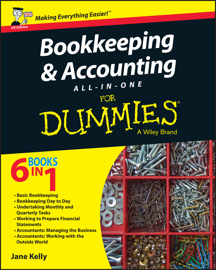 Обложка книги «Bookkeeping and Accounting All-in-One For Dummies - UK»