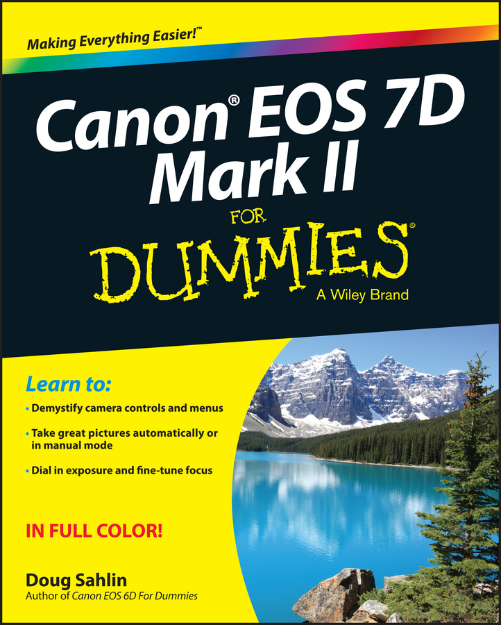 Обложка книги «Canon EOS 7D Mark II For Dummies»