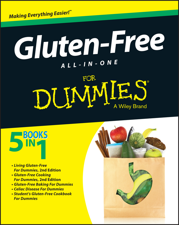 Обложка книги «Gluten-Free All-In-One For Dummies»