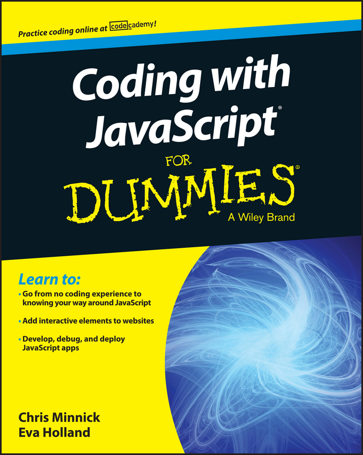 Обложка книги «Coding with JavaScript For Dummies»