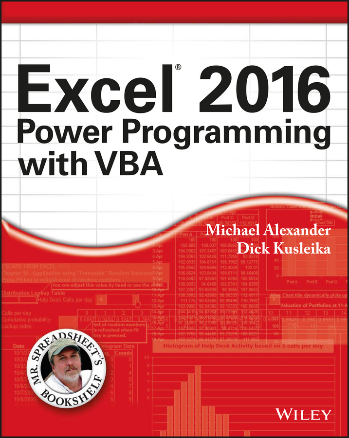 Обложка книги «Excel 2016 Power Programming with VBA»
