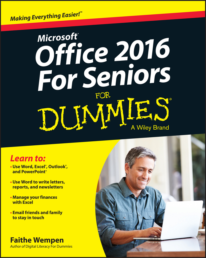 Обложка книги «Office 2016 For Seniors For Dummies»