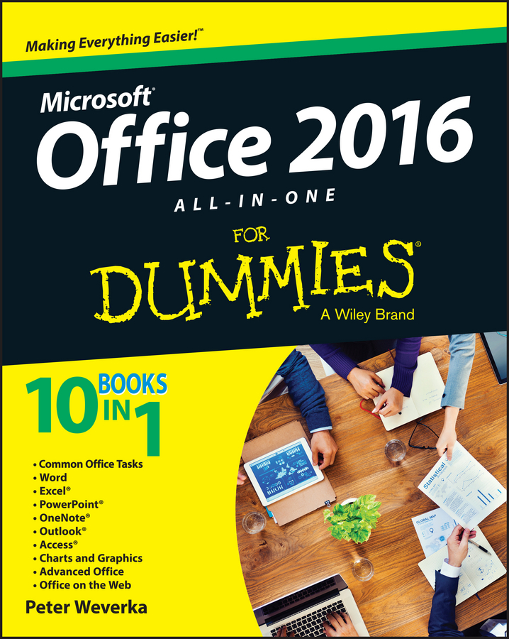 Обложка книги «Office 2016 All-In-One For Dummies»
