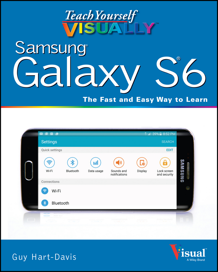 Обложка книги «Teach Yourself VISUALLY Samsung Galaxy S6»