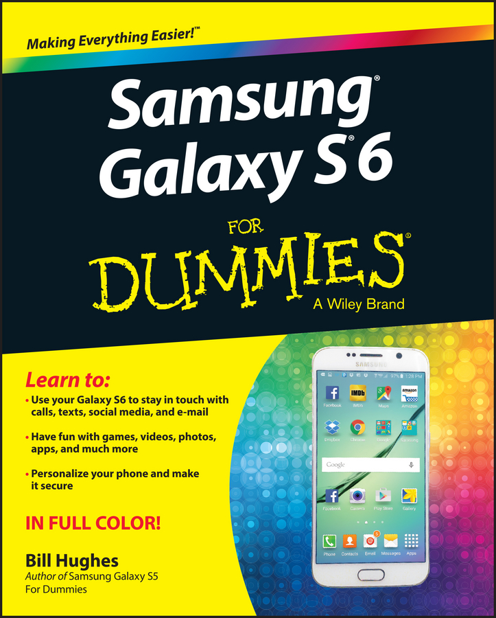 Обложка книги «Samsung Galaxy S6 for Dummies»