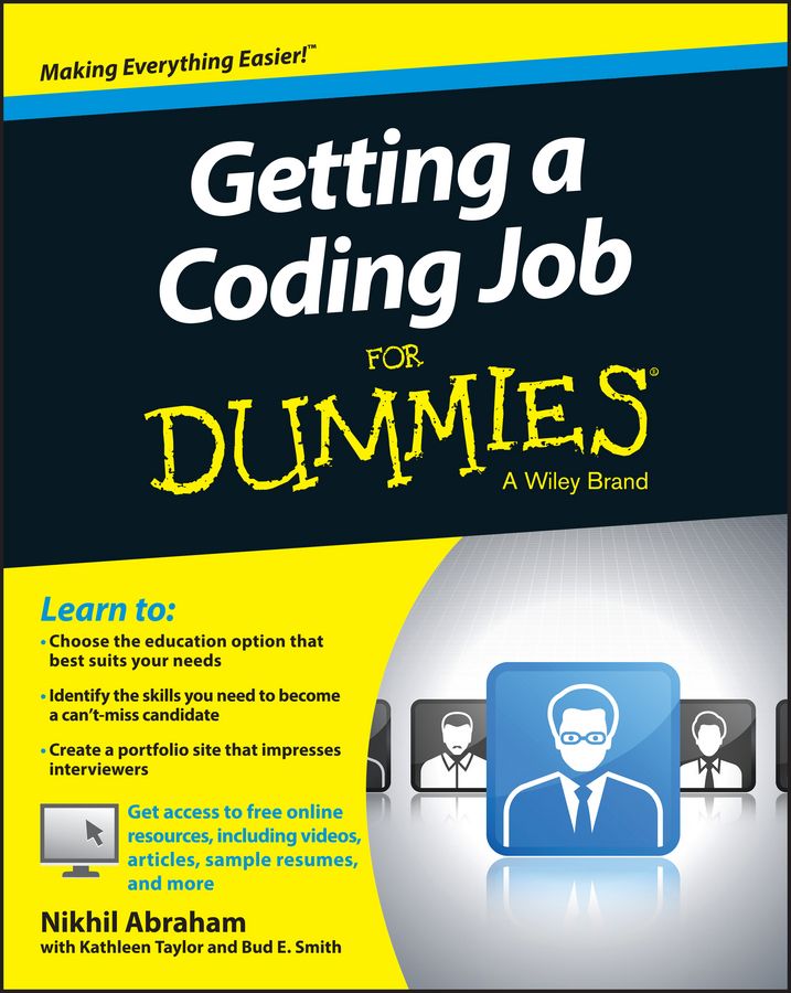 Обложка книги «Getting a Coding Job For Dummies»