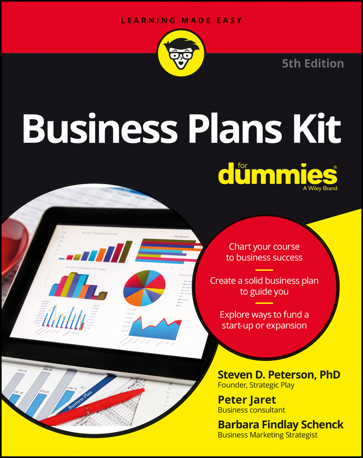 Обложка книги «Business Plans Kit For Dummies»