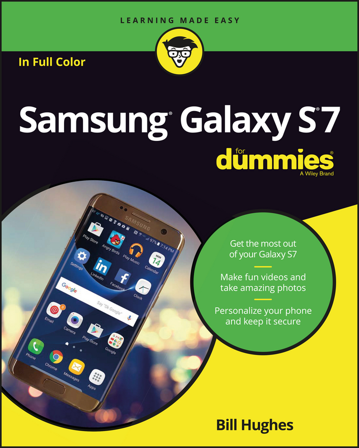 Обложка книги «Samsung Galaxy S7 For Dummies»