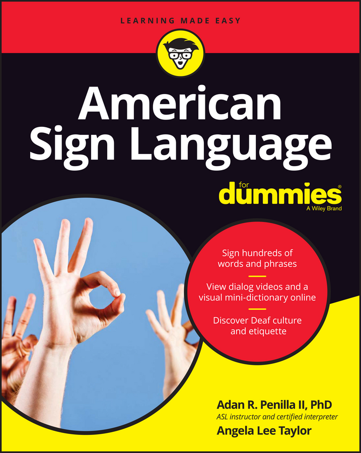 Обложка книги «American Sign Language For Dummies»