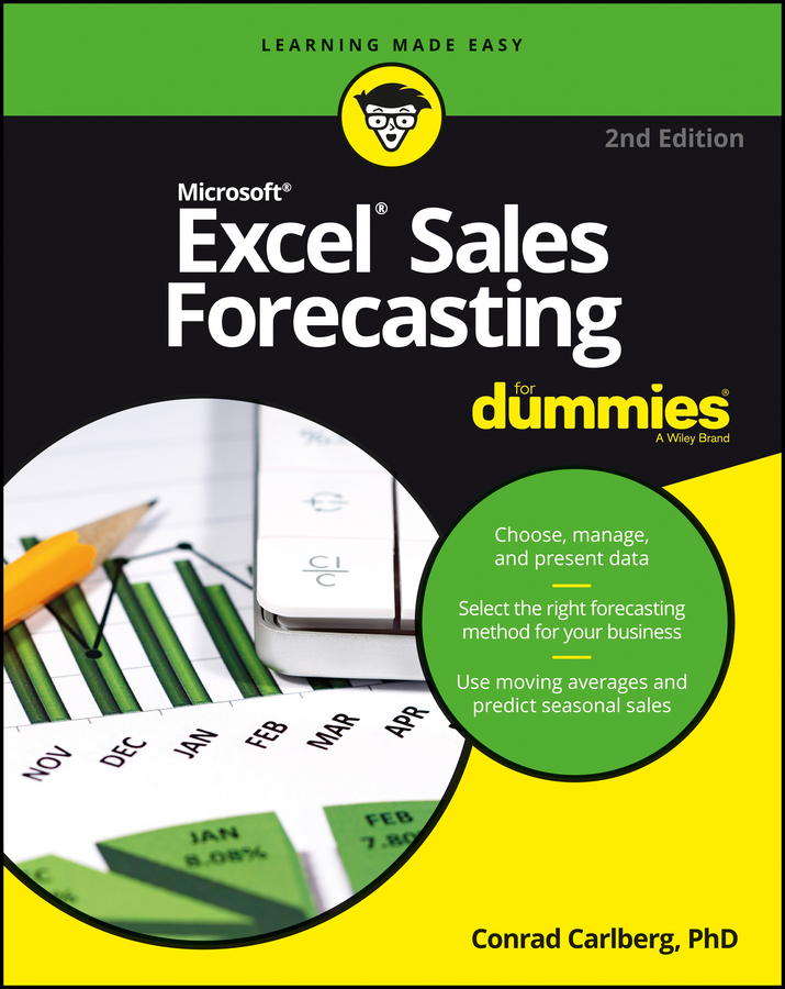 Обложка книги «Excel Sales Forecasting For Dummies»