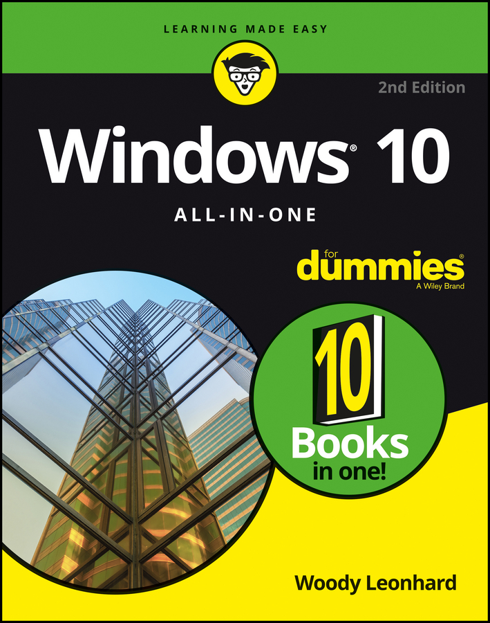 Обложка книги «Windows 10 All-In-One For Dummies»
