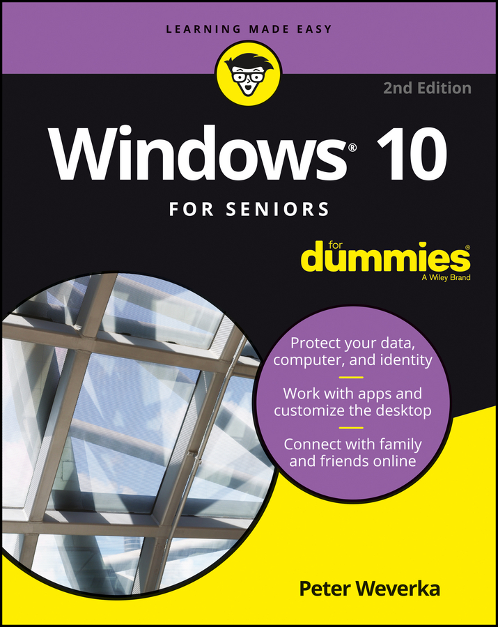 Обложка книги «Windows 10 For Seniors For Dummies»