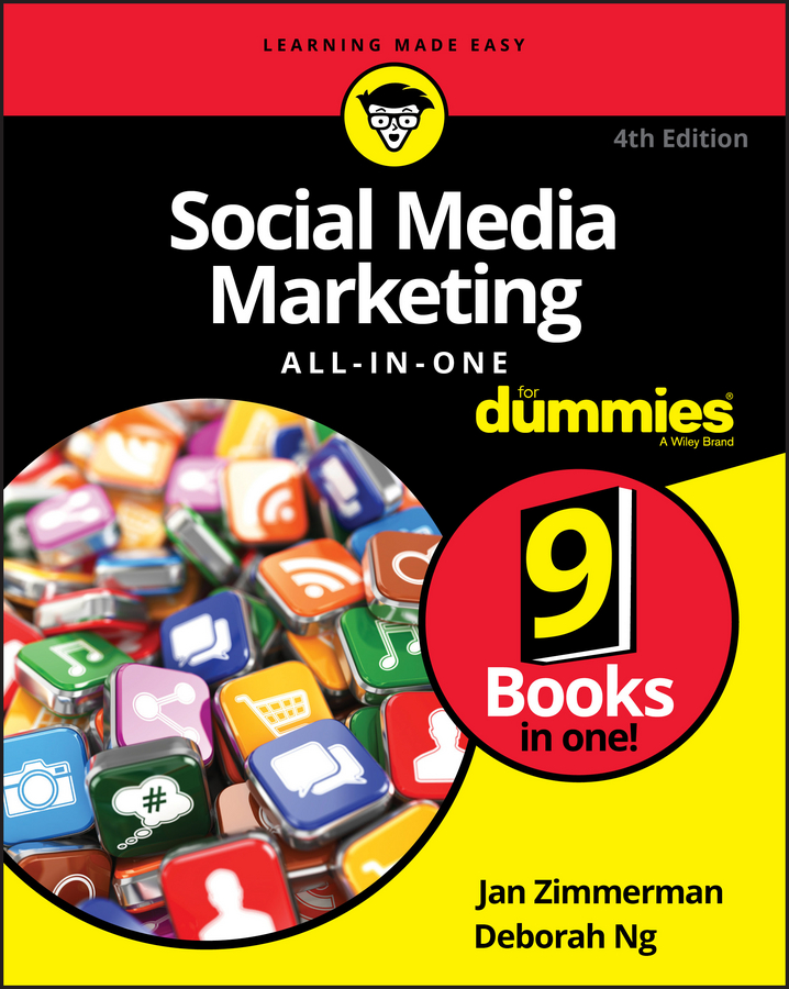 Обложка книги «Social Media Marketing All-in-One For Dummies»