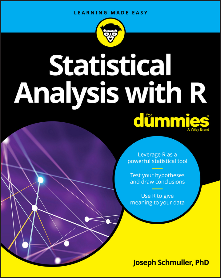 Обложка книги «Statistical Analysis with R For Dummies»