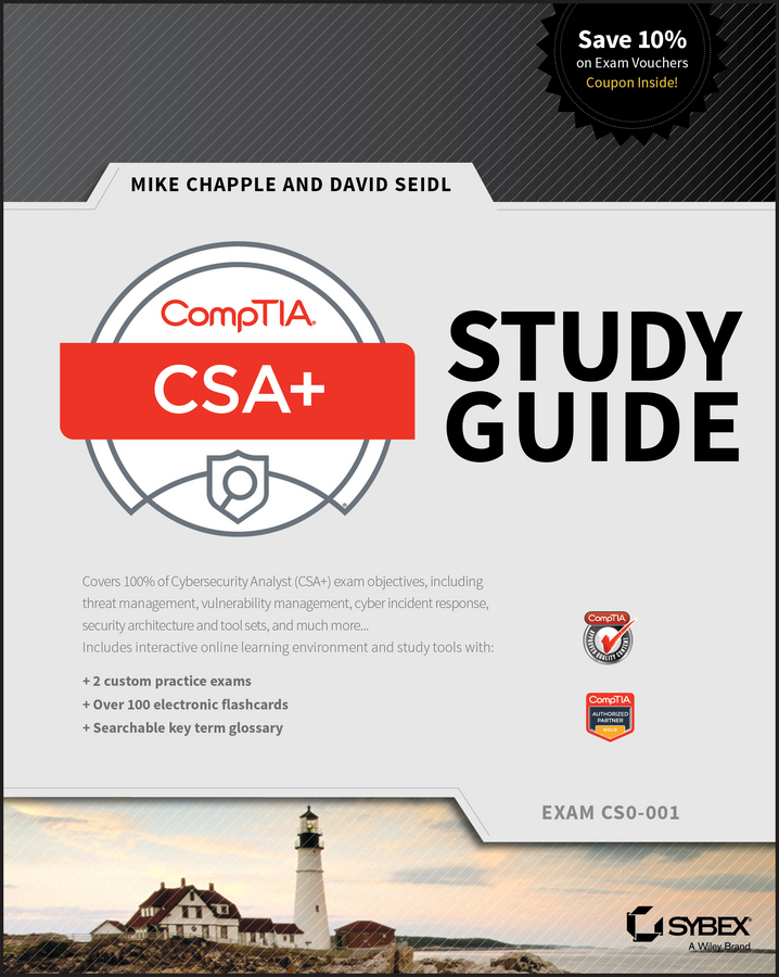 Обложка книги «CompTIA CSA+ Study Guide. Exam CS0-001»