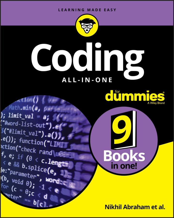 Обложка книги «Coding All-in-One For Dummies»