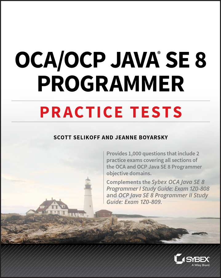 Обложка книги «OCA / OCP Java SE 8 Programmer Practice Tests»