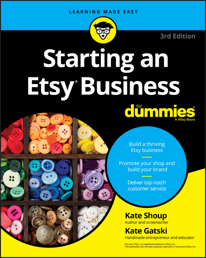Обложка книги «Starting an Etsy Business For Dummies»
