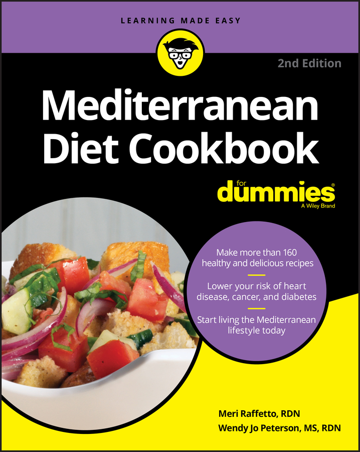 Обложка книги «Mediterranean Diet Cookbook For Dummies»
