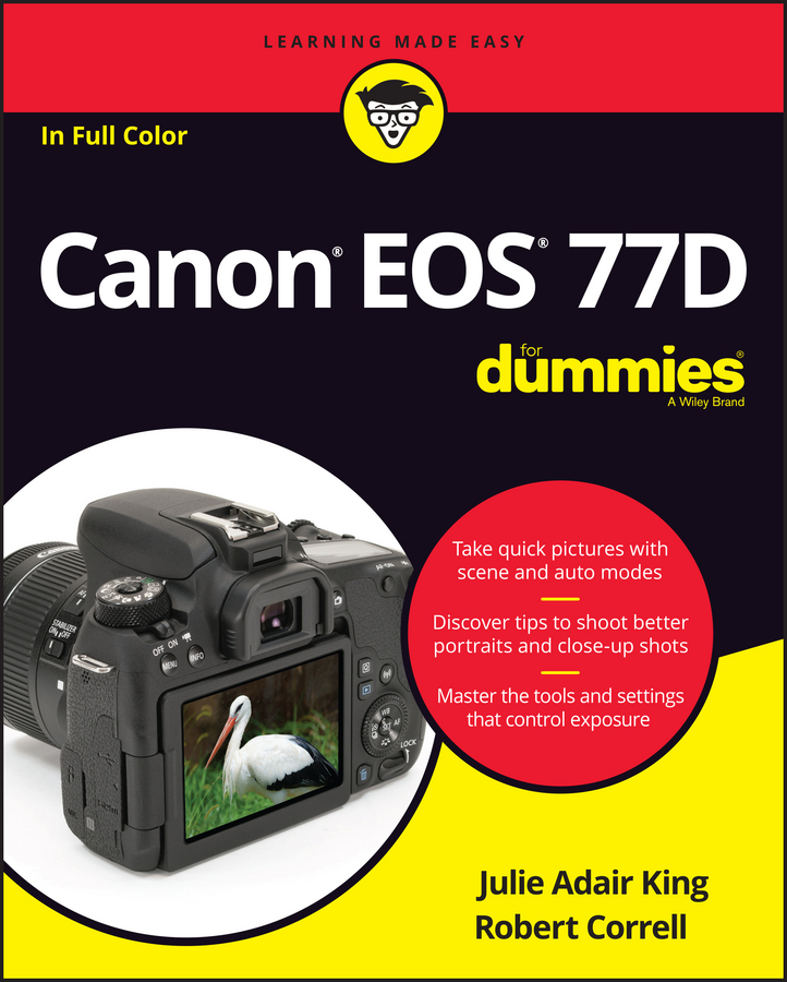 Обложка книги «Canon EOS 77D For Dummies»