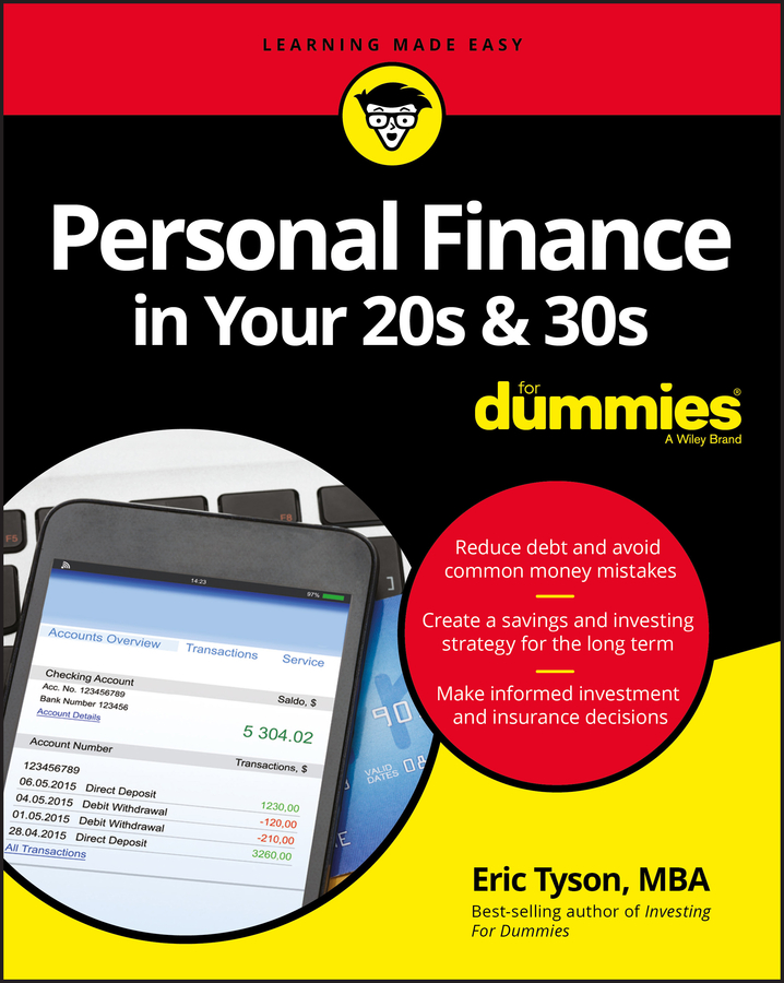 Обложка книги «Personal Finance in Your 20s and 30s For Dummies»