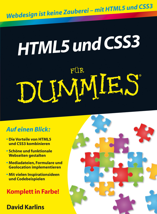 Обложка книги «HTML5 und CSS3 für Dummies»