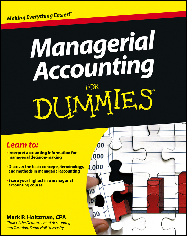 Обложка книги «Managerial Accounting For Dummies»