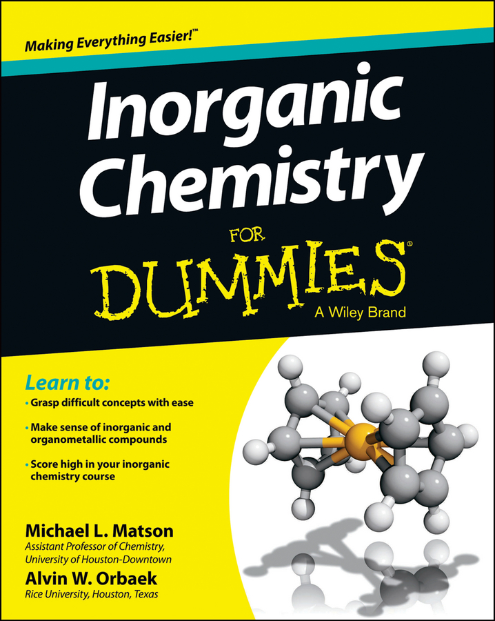 Обложка книги «Inorganic Chemistry For Dummies»