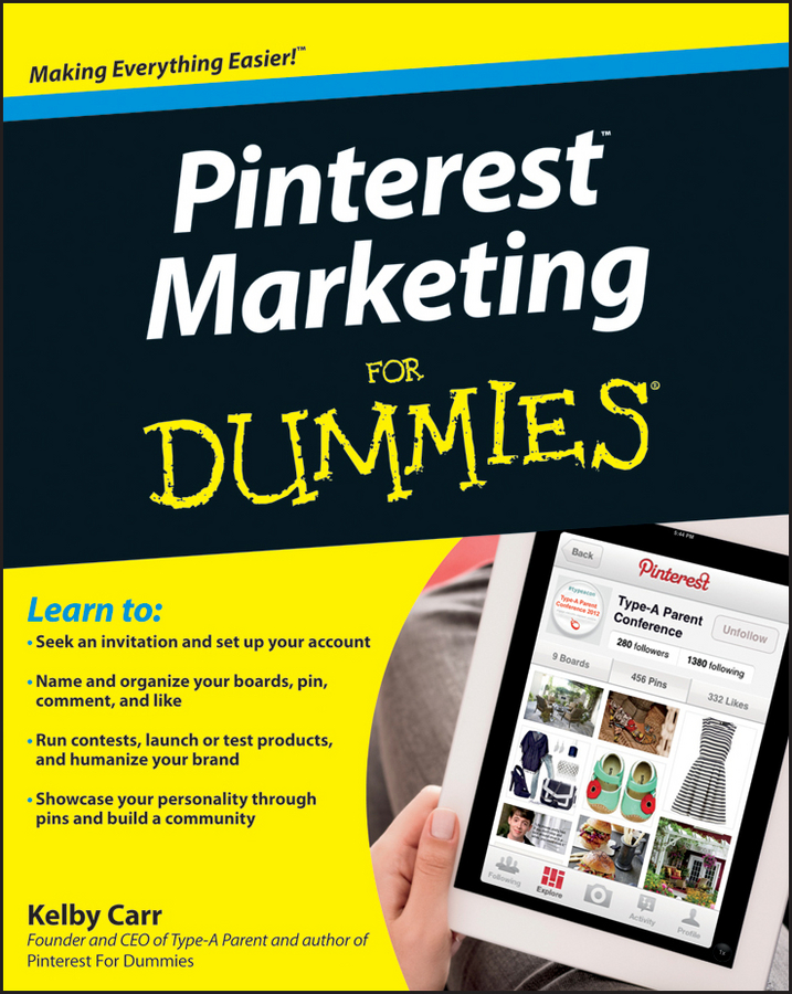 Обложка книги «Pinterest Marketing For Dummies»
