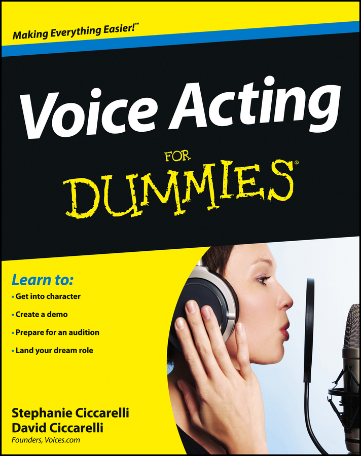 Обложка книги «Voice Acting For Dummies»