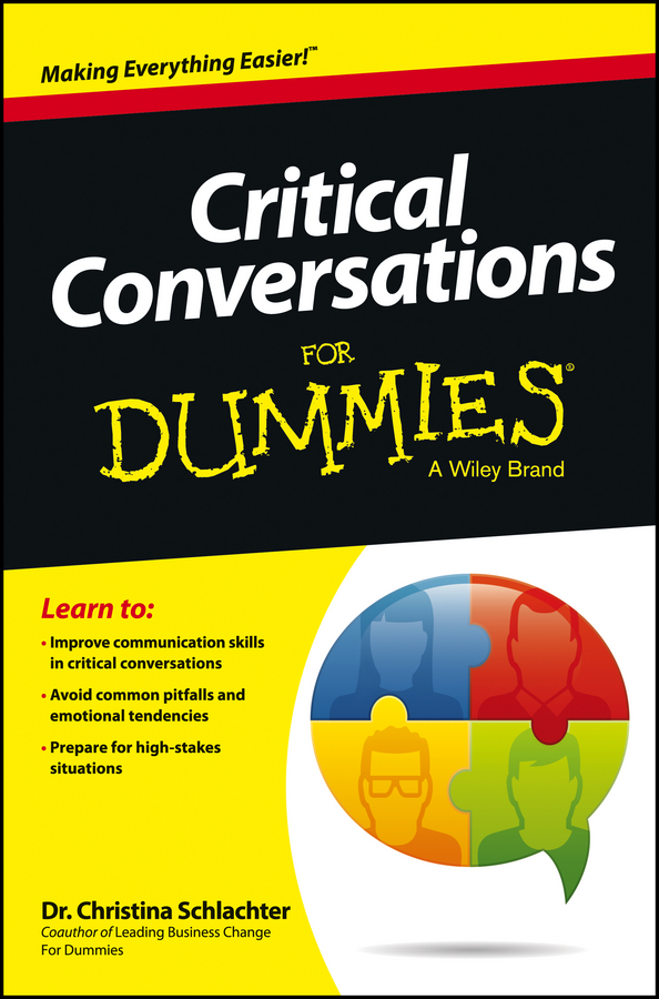 Обложка книги «Critical Conversations For Dummies»