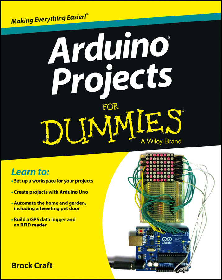 Обложка книги «Arduino Projects For Dummies»