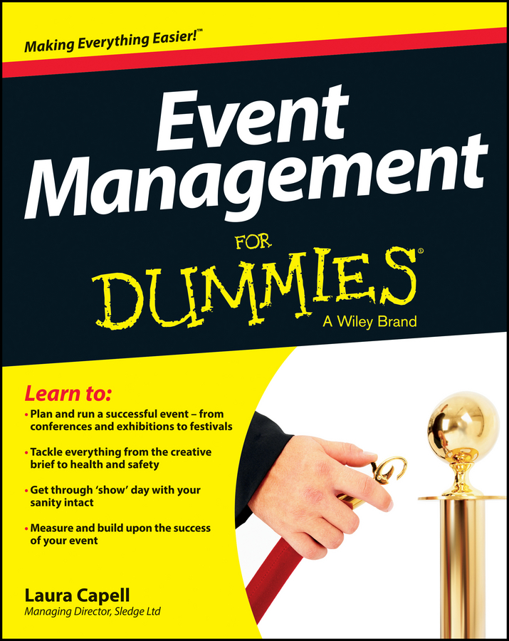 Обложка книги «Event Management For Dummies»
