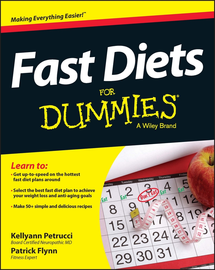 Обложка книги «Fast Diets For Dummies»