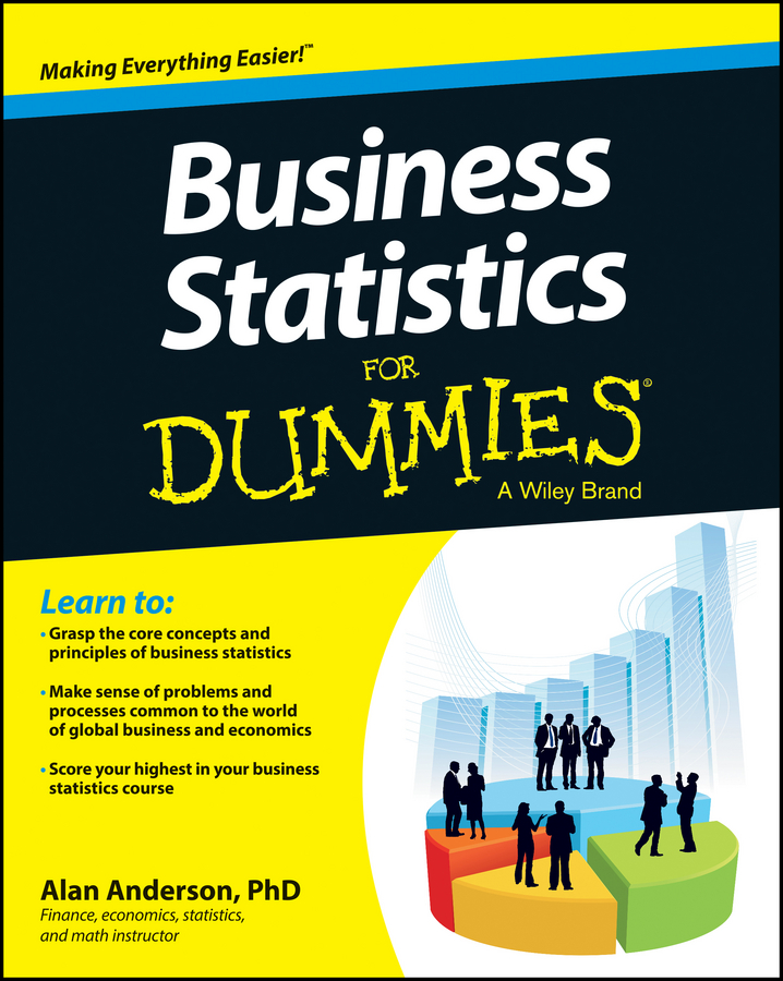 Обложка книги «Business Statistics For Dummies»